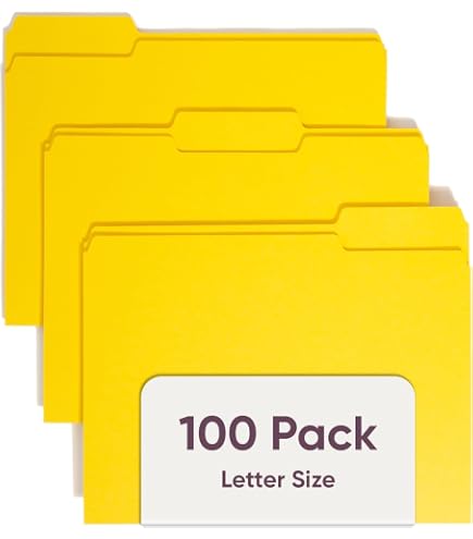 Amazon.com : Smead Interior File Folder, 1/3-Cut Tab, Letter Size
